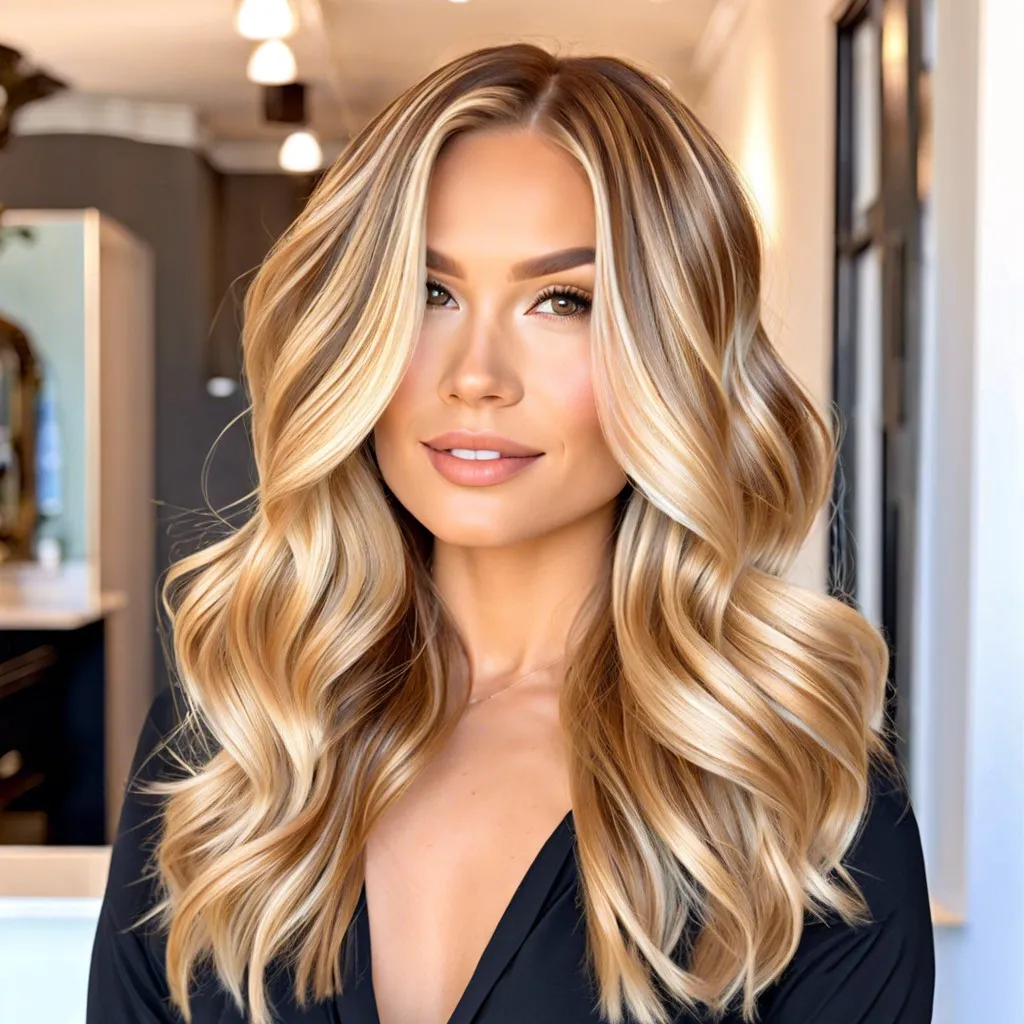 Sun-Kissed Honey Blonde