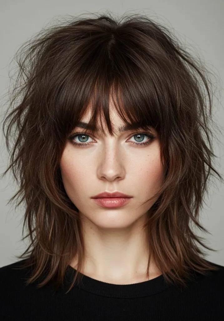 Modern Shaggy Butterfly Cut