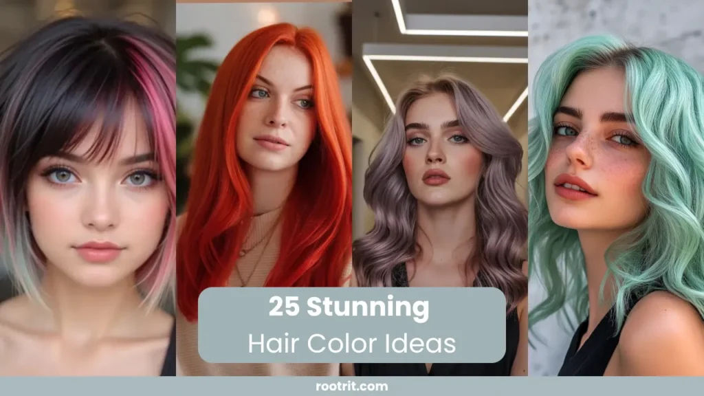25 Stunning Hair Color Ideas Featured Image