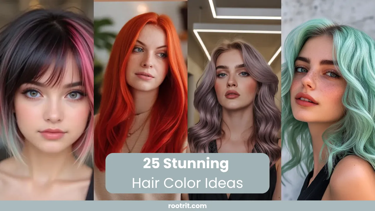 25 Stunning Hair Color Ideas Featured Image