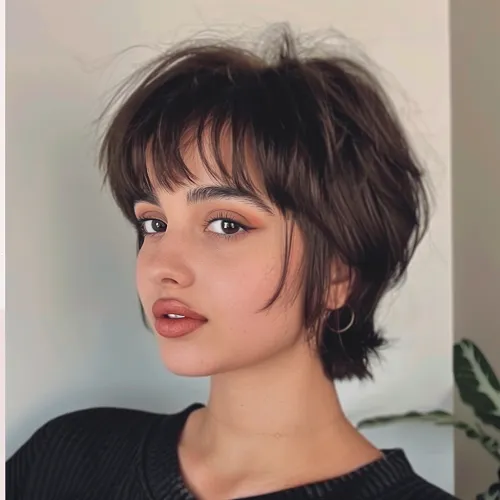 Short Butterfly Cut for Fine Hair