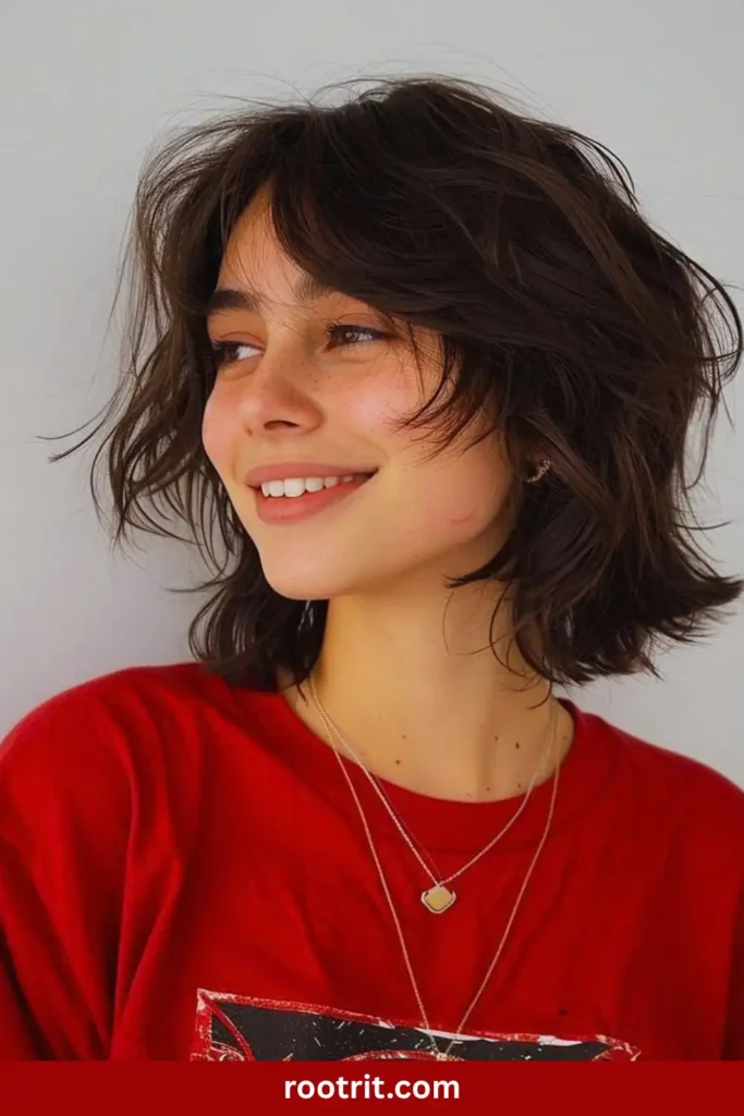 The Short Wolf Cut