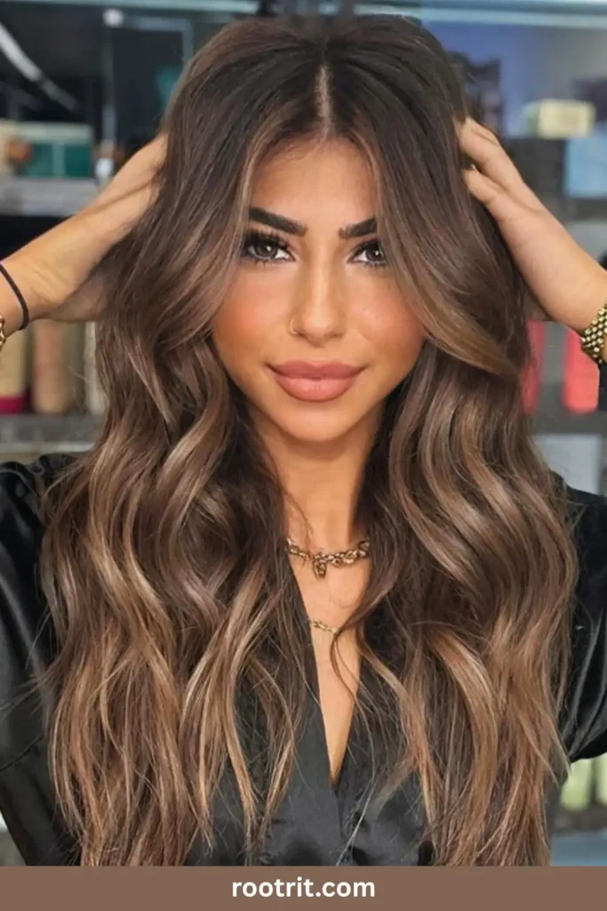 Dimensional Brunette Balayage