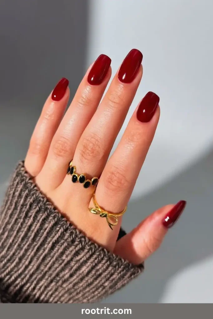 Glazed Cherry Jelly Nails