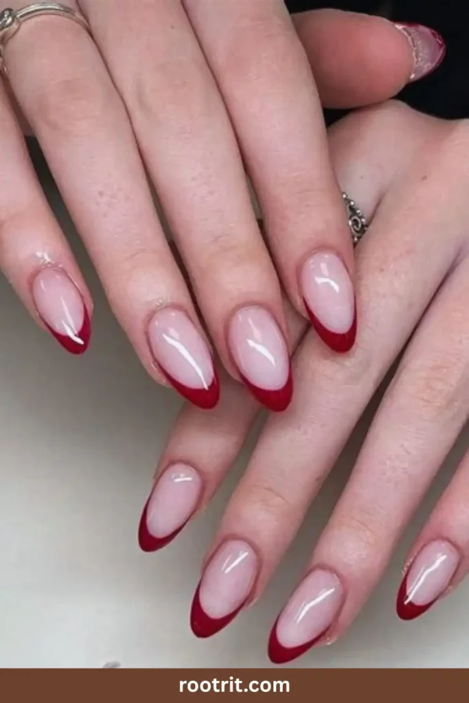 Minimalist Red Tip Accent
