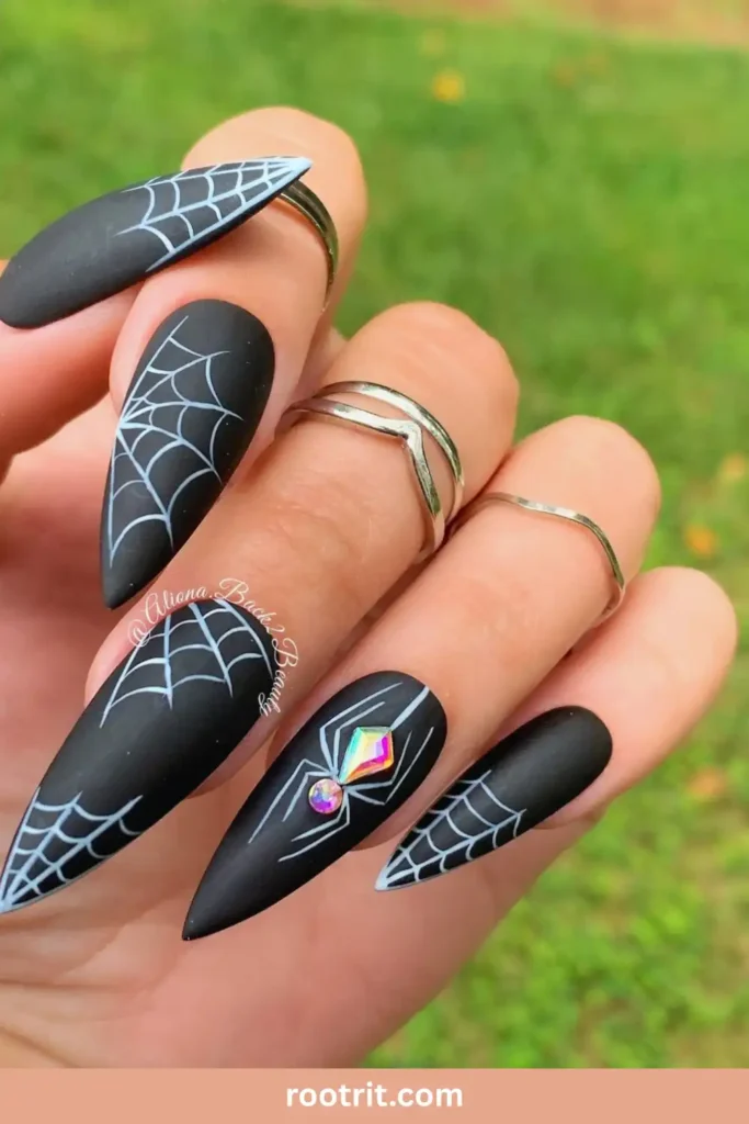 Spiderweb Nails