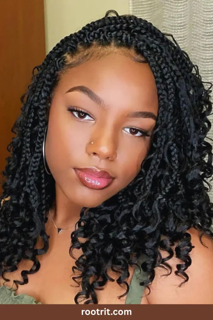 Boho Knotless Braids