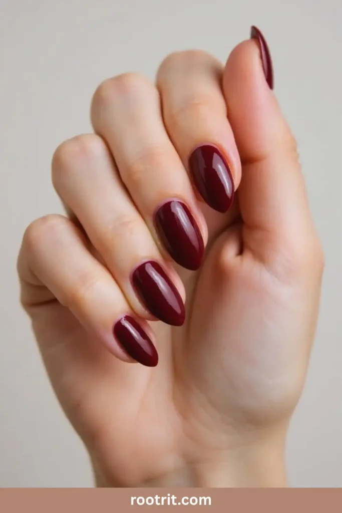Oxblood Nails