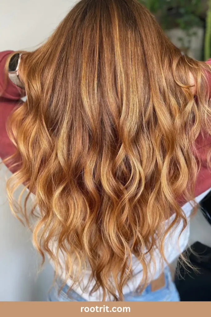Strawberry Blonde Balayage