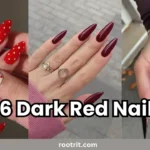 Dark Red Nails |16 Stunning Designs and Ideas for 2026