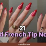 Red French Tip Nails | 21 Stunning Designs and Ideas for 2026
